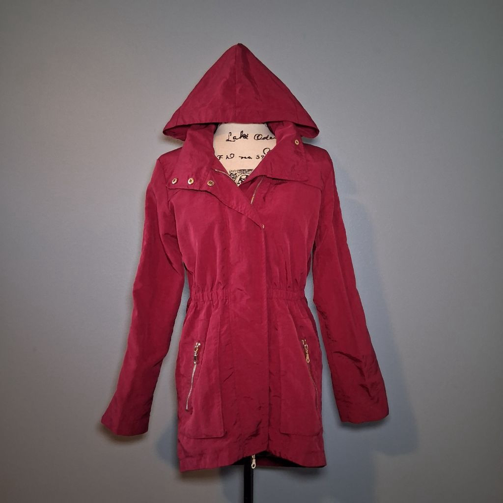 Tart Collections Magenta Red Cory Utility Jacket